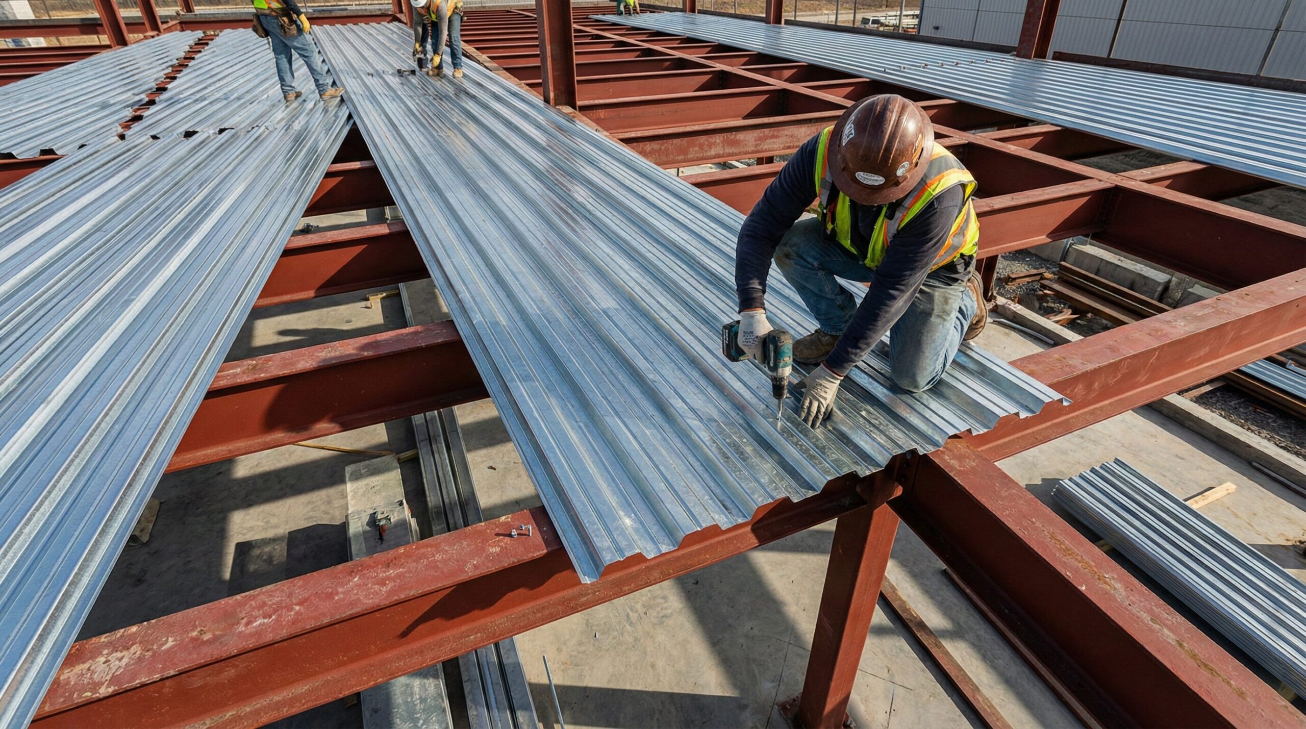 Structural metal deck Westchester FL components and metal decking systems coordinated for commercial construction projects