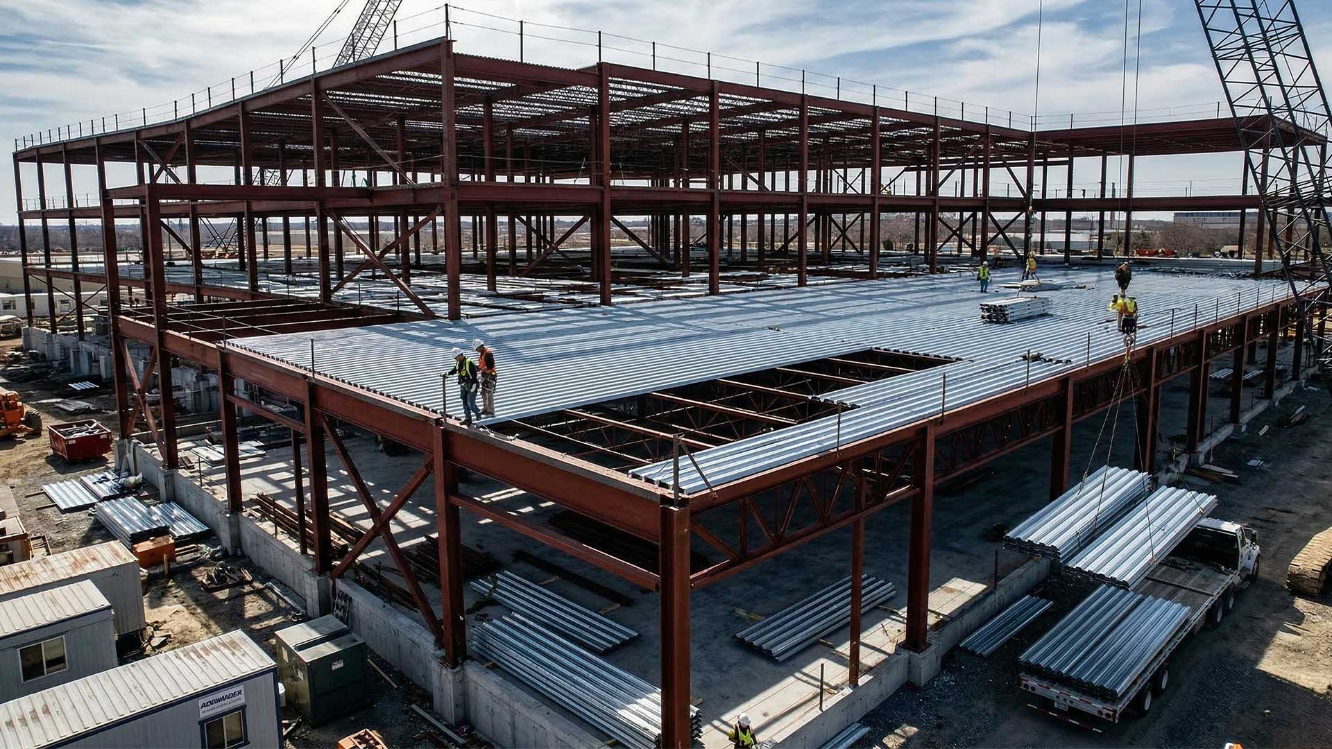 metal roof lighthouse point structural metal deck